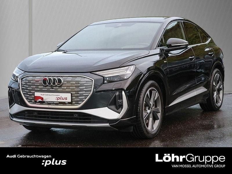 Schwarz Gebraucht 2022 Audi Q4 Sportback e-tron S-Line SUV | 32.480 € (Fairer Preis) - Bild 1/4