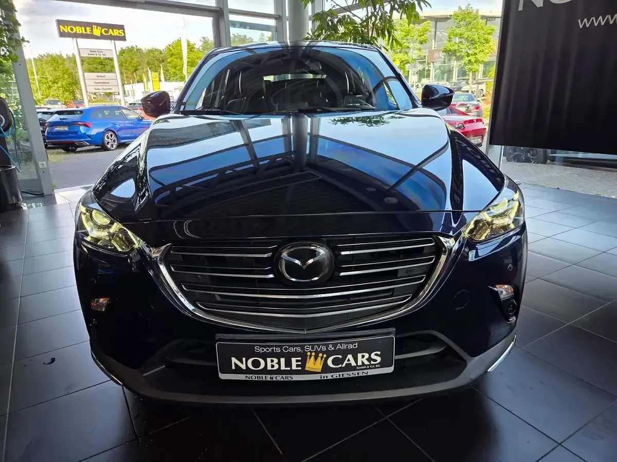 Gebraucht Mazda CX-3 Sports-Line 150 PS (110 kW) 2019 Deep crystal blue (metallic) SUV