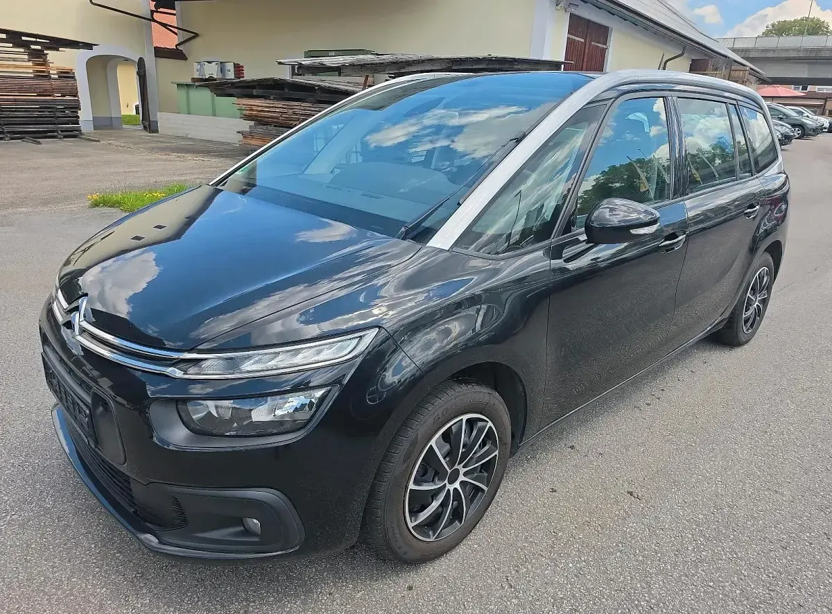 Gebraucht Citroën C4 Picasso 100 PS (73 kW) 2017 Schwarz Van / Kleinbus