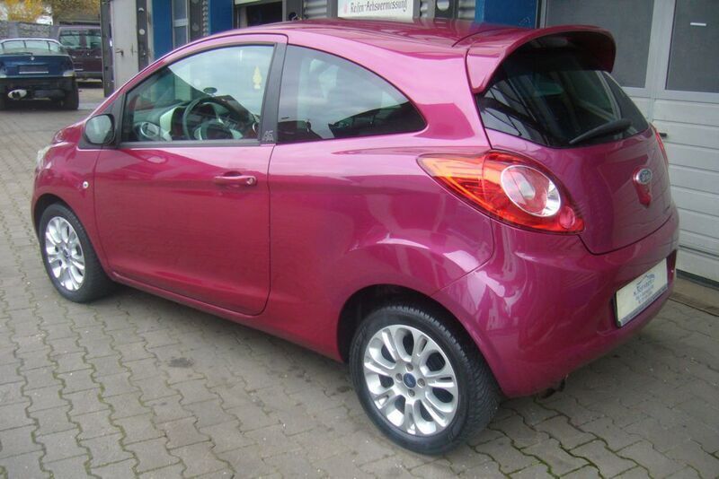 Second-hand Ford Ka 69 CP (50 kW) 2009 Roșu Hatchback