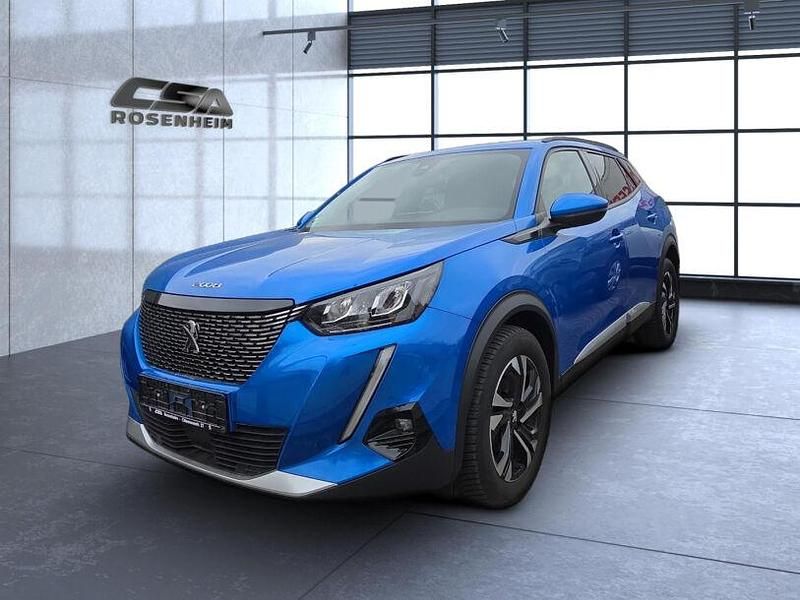 Gebraucht Peugeot 2008 Allure 131 PS (96 kW) 2021 Blau/typ aussenverkleidung (metallic) SUV