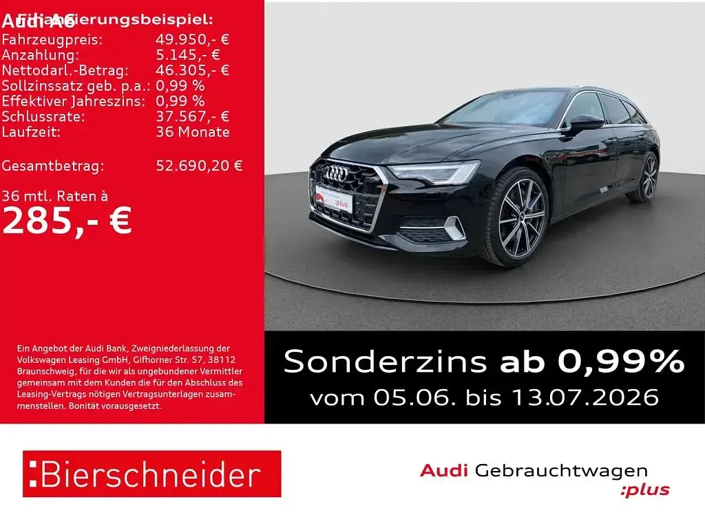 Gebraucht Audi A6 Advanced Plus 299 PS (219 kW) 2025 Schwarz Kombi