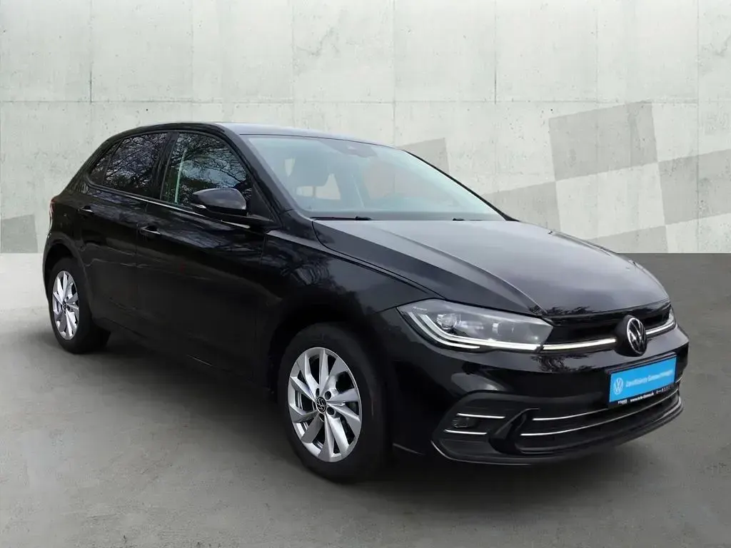 Gebraucht VW Polo Style 95 PS (69 kW) 2022 Schwarz Kleinwagen