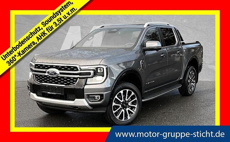 Grau Neu 2025 Ford Ranger Platinum Abholung | 59.990 € (Guter Preis) - Bild 1/4