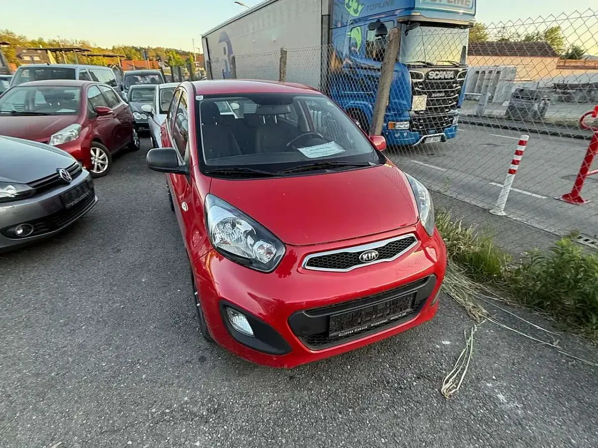 Używany Kia Picanto Attract 69 KM (50 kW) 2015 Czerwony Hatchback
