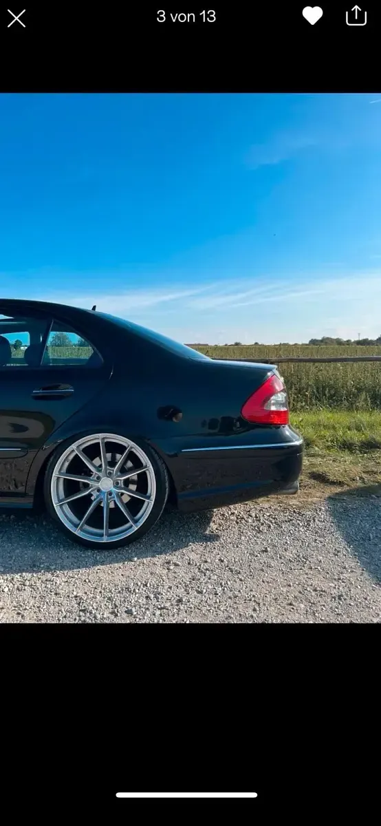 Gebraucht Mercedes E350 Avantgarde 272 PS (200 kW) 2008 Schwarz Limousine