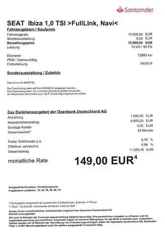 Gebraucht Seat Ibiza Style 95 PS (69 kW) 2018 Grau Kleinwagen