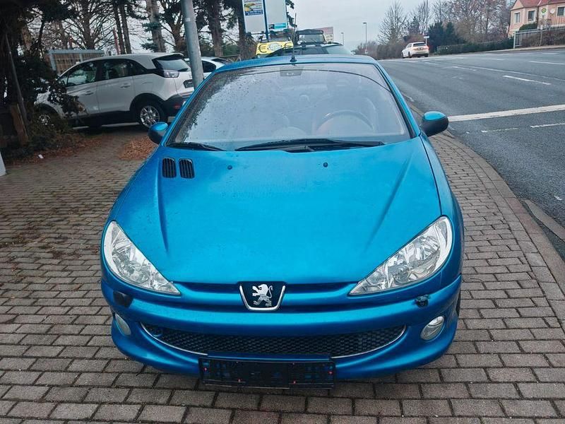 Gebraucht Peugeot 206 CC Platinum 109 PS (80 kW) 2003 Blau Cabrio