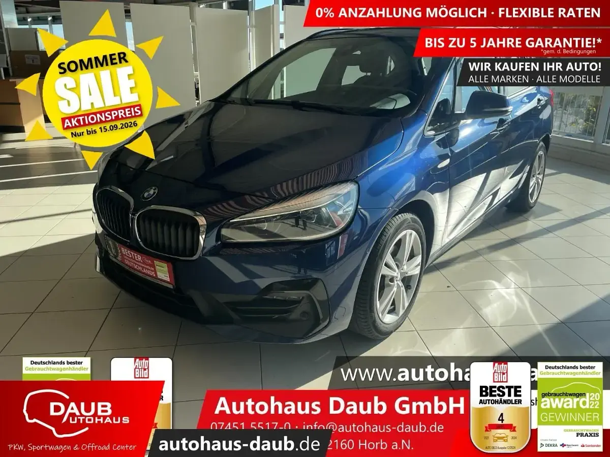 Gebraucht BMW 218 Active Tourer Advantage 136 PS (100 kW) 2021 Van / Kleinbus