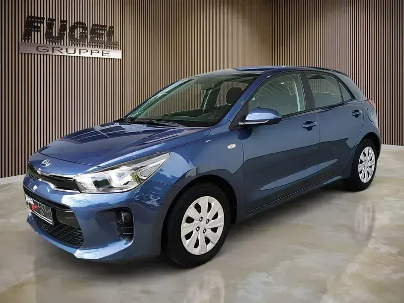 Gebraucht Kia Rio Edition 7 84 PS (61 kW) 2018 Denimblau met. Limousine