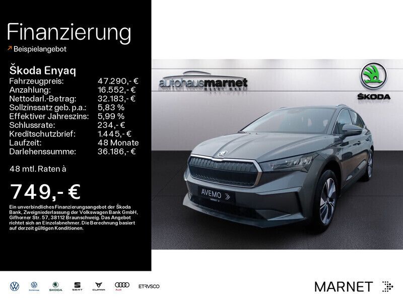 Othercolor Gebraucht 2022 Skoda Enyaq iV SUV | 47.290 € (Superpreis) - Bild 1/4
