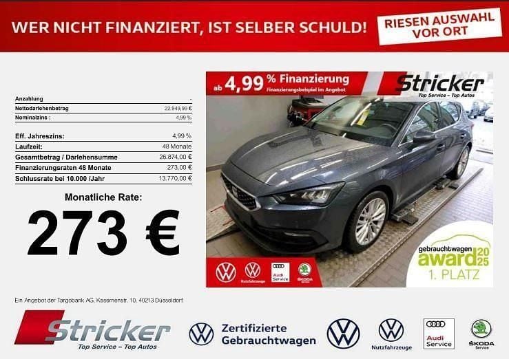 Gebraucht Seat Leon XCELLENCE 190 PS (139 kW) 2021 Grau Limousine