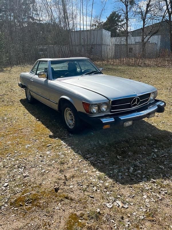 Gebraucht Mercedes SL450 1980 Silber Cabrio