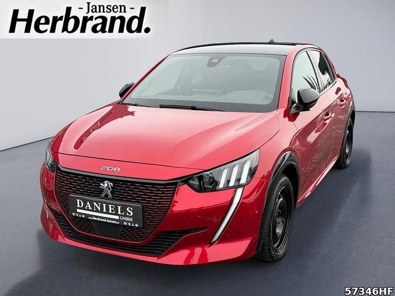 Rot Gebraucht 2021 Peugeot e-208 GT Kleinwagen | 17.490 € (Fairer Preis) - Bild 1/4