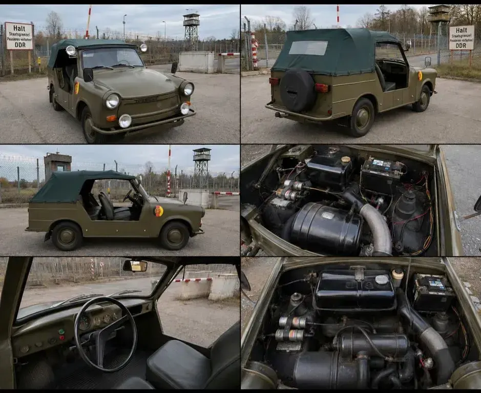 Gebraucht Trabant 601 35 PS (25 kW) 1969 Grün Cabrio
