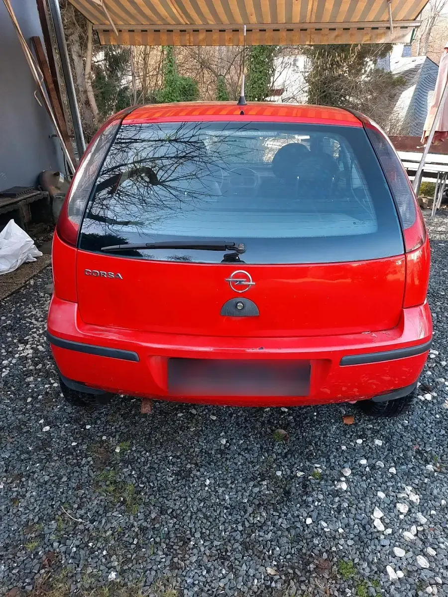 Gebraucht Opel Corsa 60 PS (44 kW) 2005 Rot Kleinwagen