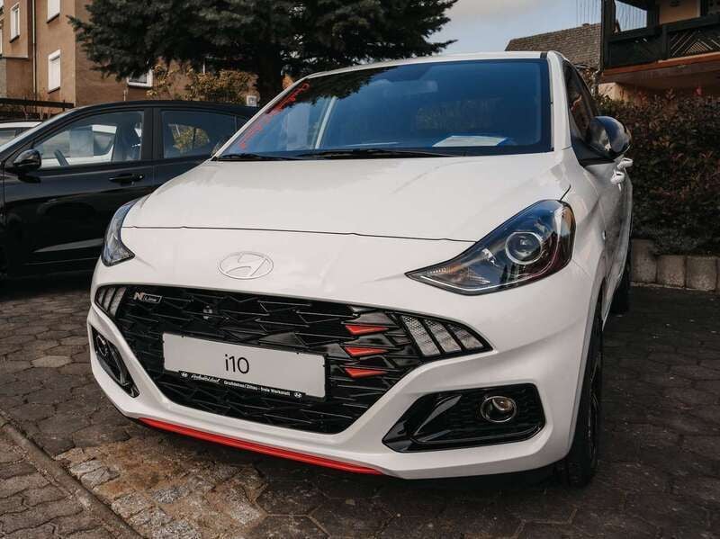 Atlas white Gebraucht 2024 Hyundai i10 N Line Kleinwagen | 18.990 € (Fairer Preis) - Bild 1/4