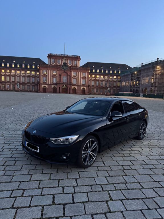 Schwarz Gebraucht 2016 BMW 430 Gran Coupé Sport Line Coupé | 15.400 € (Fairer Preis) - Bild 1/4