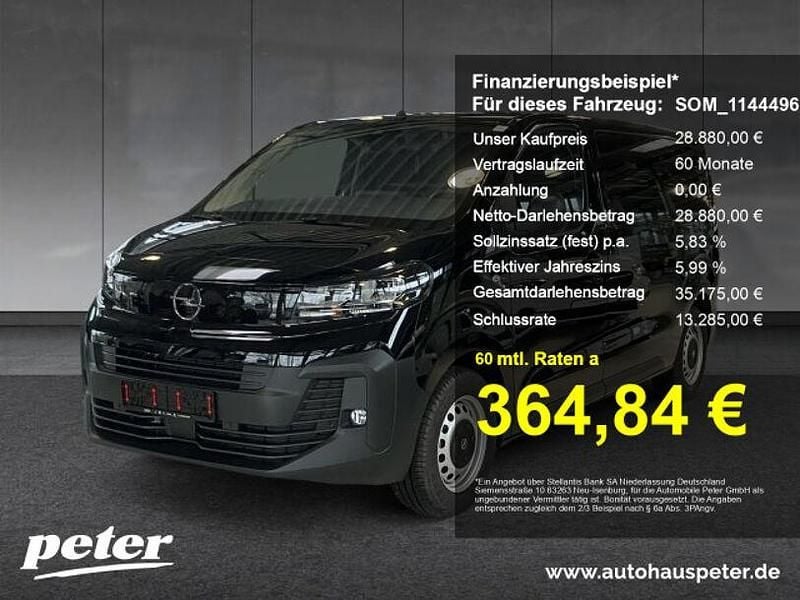 Karbonschwarz Neu 2025 Opel Vivaro Edition Van | 28.880 € (Fairer Preis) - Bild 1/4
