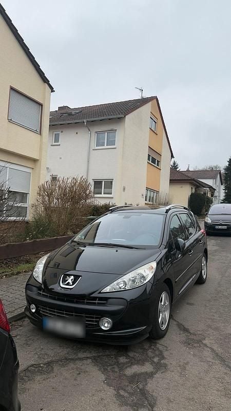 Schwarz Gebraucht 2008 Peugeot 207 Kombi | 950 € (Superpreis) - Bild 1/4