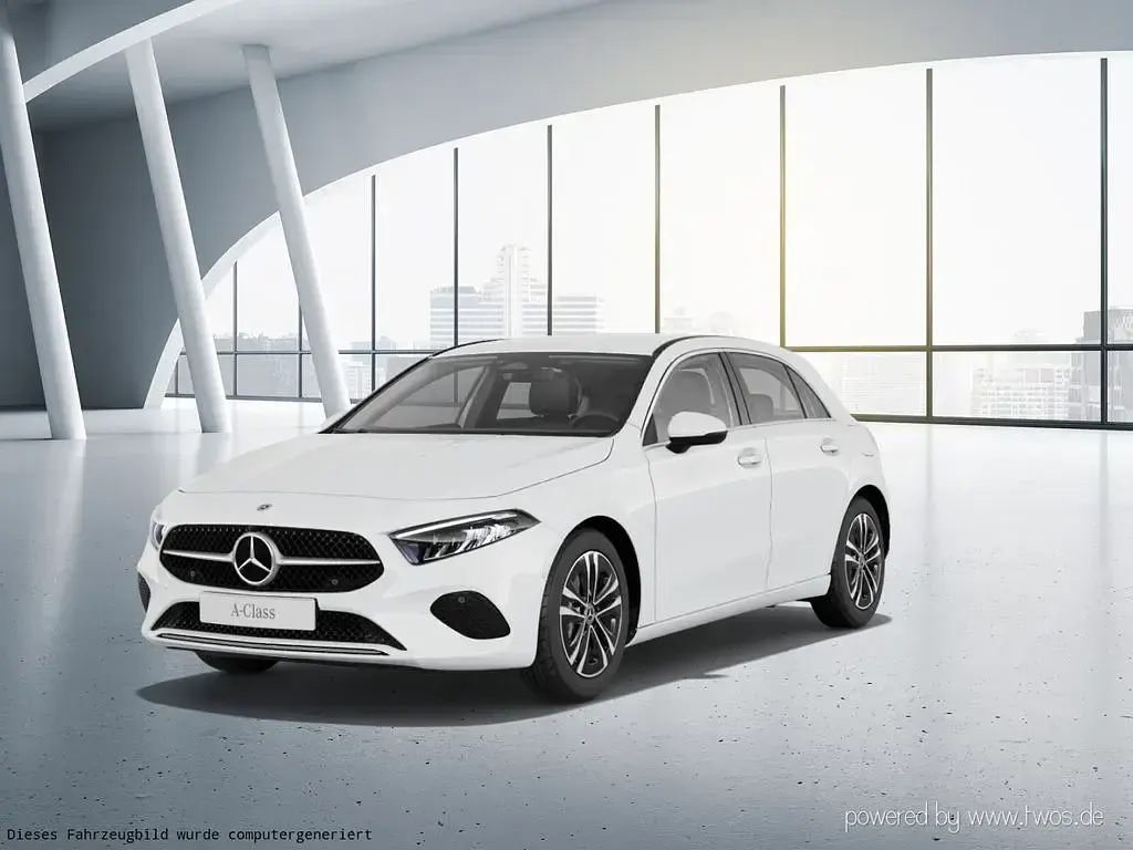 Gebraucht Mercedes A180 Progressive 136 PS (100 kW) 2024 Unilack polarweiß Limousine