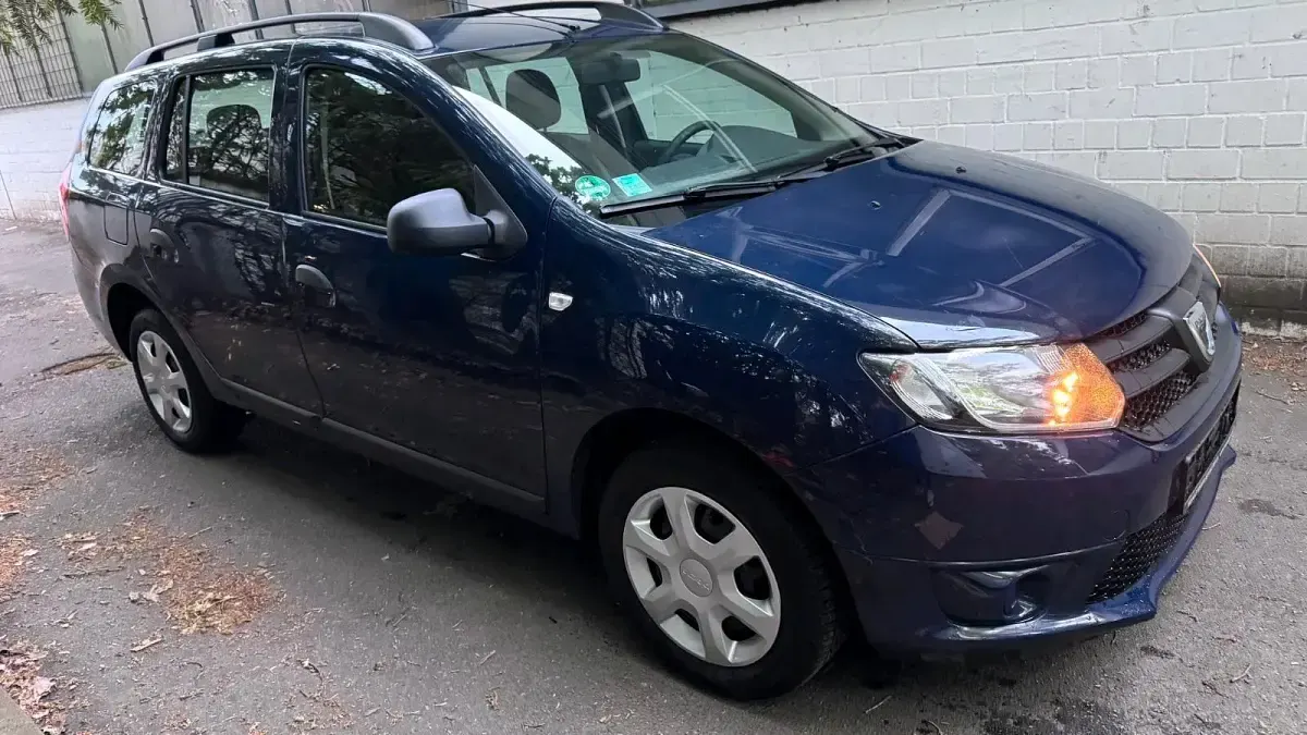 Gebraucht Dacia Logan MCV 75 PS (55 kW) 2015 Blau Kombi