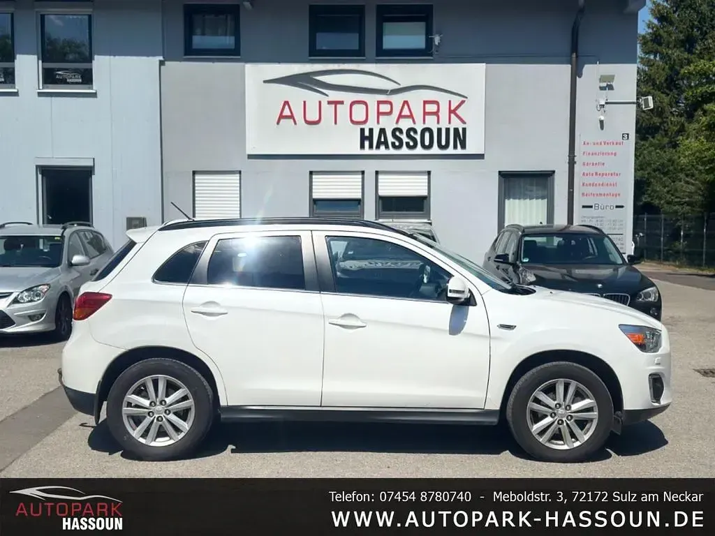Gebraucht Mitsubishi ASX Intense 150 PS (110 kW) 2013 Weiß SUV