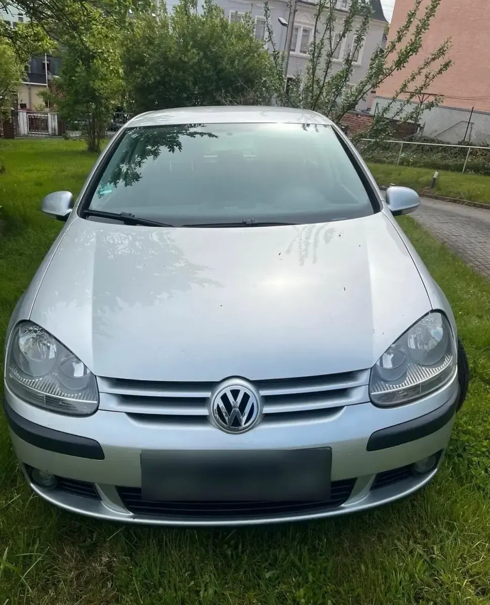 Gebraucht VW Golf V 2007 Silber Kleinwagen