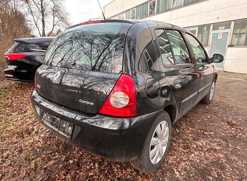 Gebraucht Renault Clio II Authentique 75 PS (55 kW) 2010 Schwarz Kleinwagen