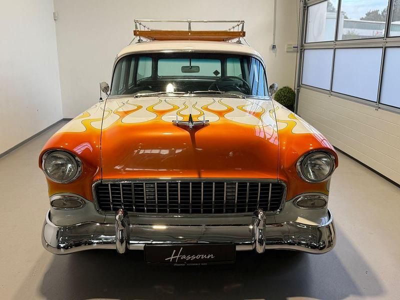 Gebraucht Chevrolet Bel Air 204 PS (150 kW) 1955 Weiß Limousine