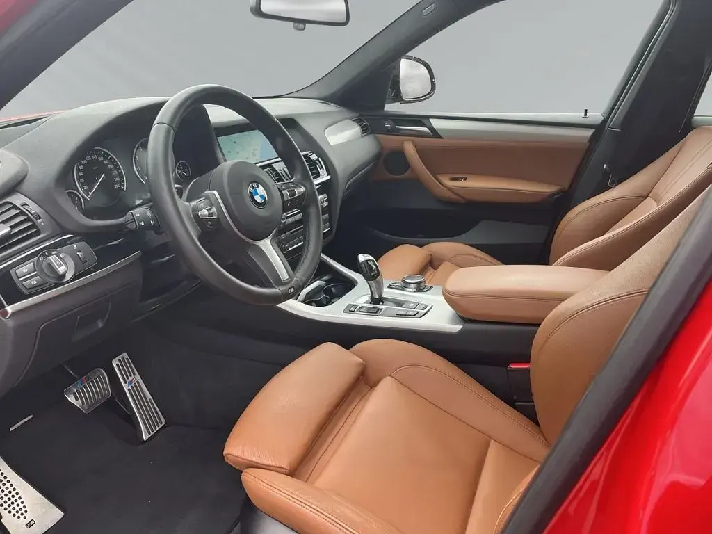 Gebraucht BMW X4 M Sport 184 PS (135 kW) 2018 Rot SUV