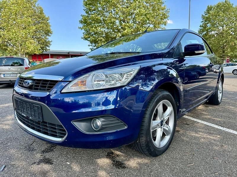 Blau Gebraucht 2009 Ford Focus Cabriolet Trend Cabrio | 3.470 € (Guter Preis) - Bild 1/4