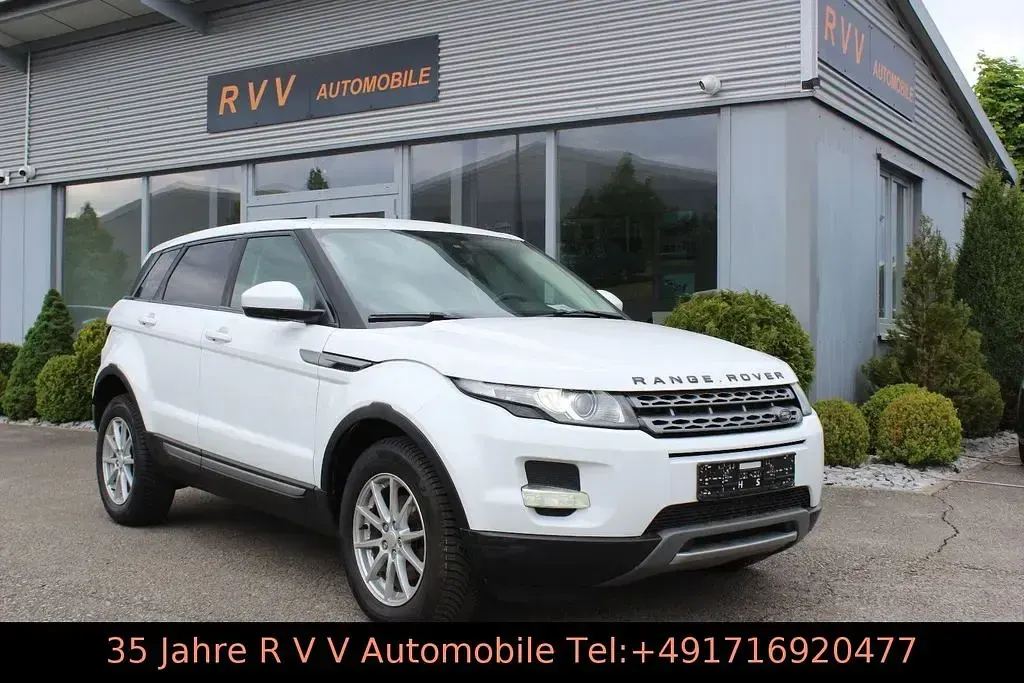 Gebraucht Land Rover Range Rover evoque Pure 150 PS (110 kW) 2014 Fuji white SUV