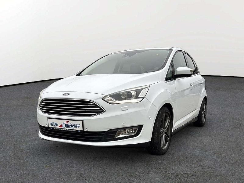 Frostweiß Gebraucht 2016 Ford C-MAX Titanium Van / Kleinbus | 6.900 € (Superpreis) - Bild 1/4