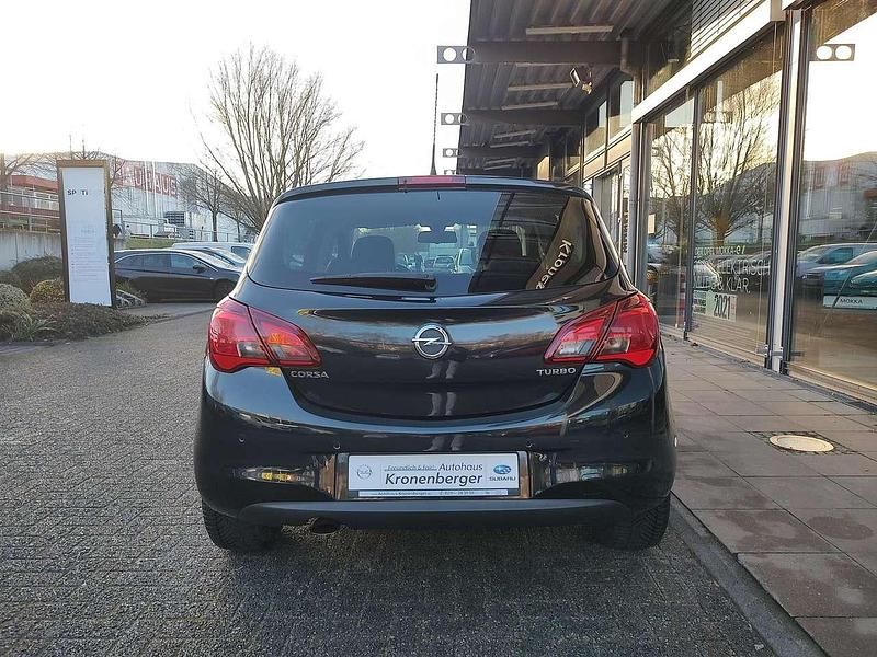 Gebraucht Opel Corsa 101 PS (74 kW) 2015 Karbonschw graphitschw midnigh Limousine