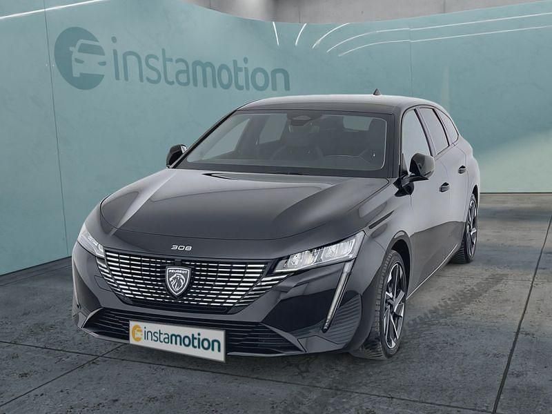 Schwarz Gebraucht 2022 Peugeot 308 Allure Kombi | 22.199 € (Fairer Preis) - Bild 1/4