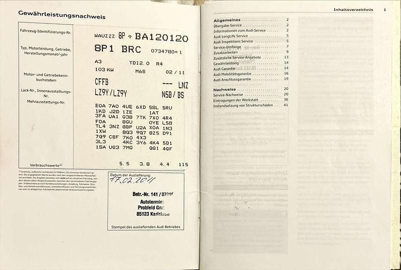 Gebraucht Audi A3 Ambition 140 PS (102 kW) 2011 Schwarz Kleinwagen