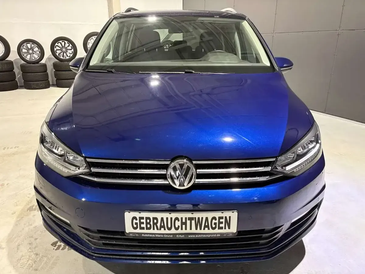 Gebraucht VW Touran 150 PS (110 kW) 2016 Blau Van / Kleinbus