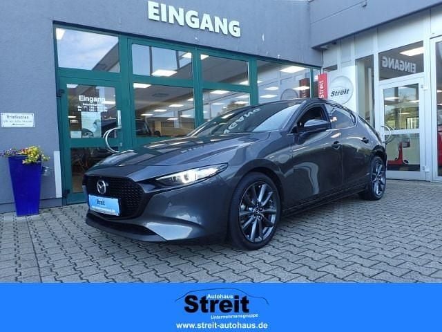 Grau Gebraucht 2019 Mazda 3 Selection Limousine | 18.470 € (Fairer Preis) - Bild 1/4