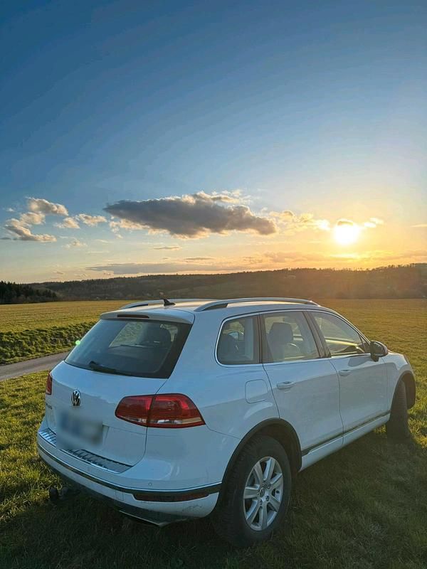 Gebraucht VW Touareg 204 PS (150 kW) 2017 Weiß SUV