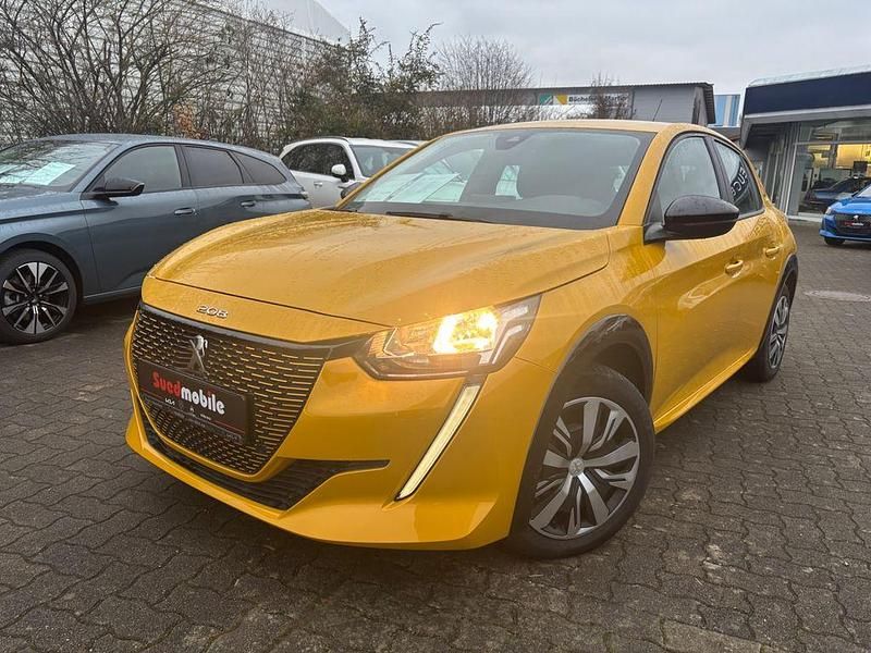 Gebraucht Peugeot e-208 Active 100 kW (136 PS) 2022 Faro gelb metallic Kleinwagen