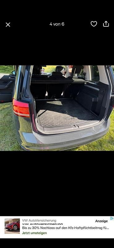 Gebraucht VW Touran Join 115 PS (84 kW) 2018 Grau Van / Kleinbus