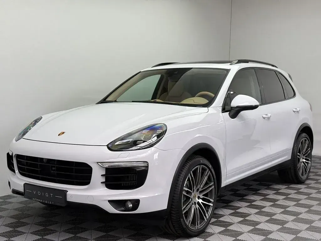Gebraucht Porsche Cayenne S Diesel 385 PS (283 kW) 2017 Weiß SUV
