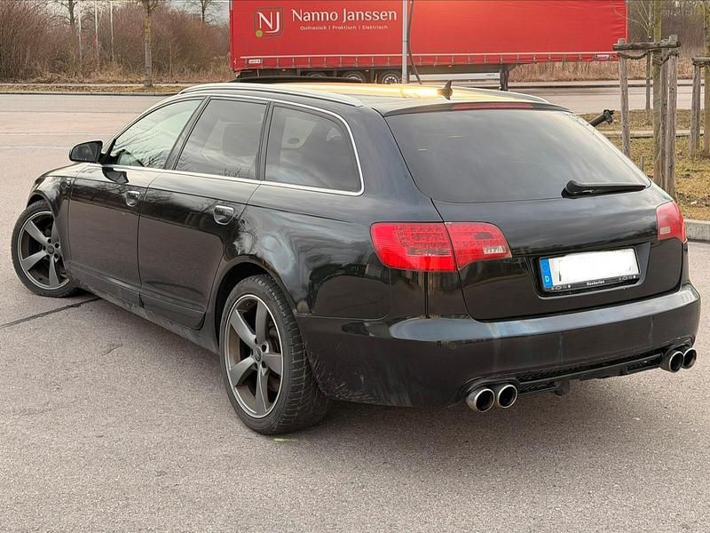 Gebraucht Audi A6 S-Line 2008 Schwarz Limousine