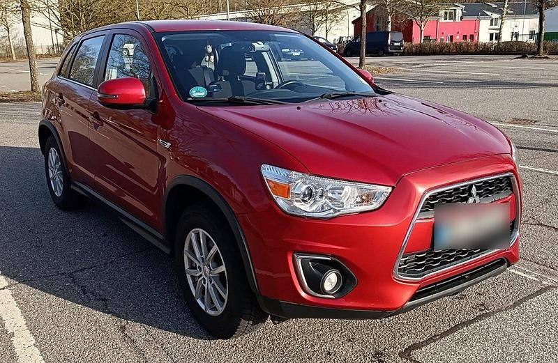 Gebraucht Mitsubishi ASX 117 PS (86 kW) 2016 Rot SUV