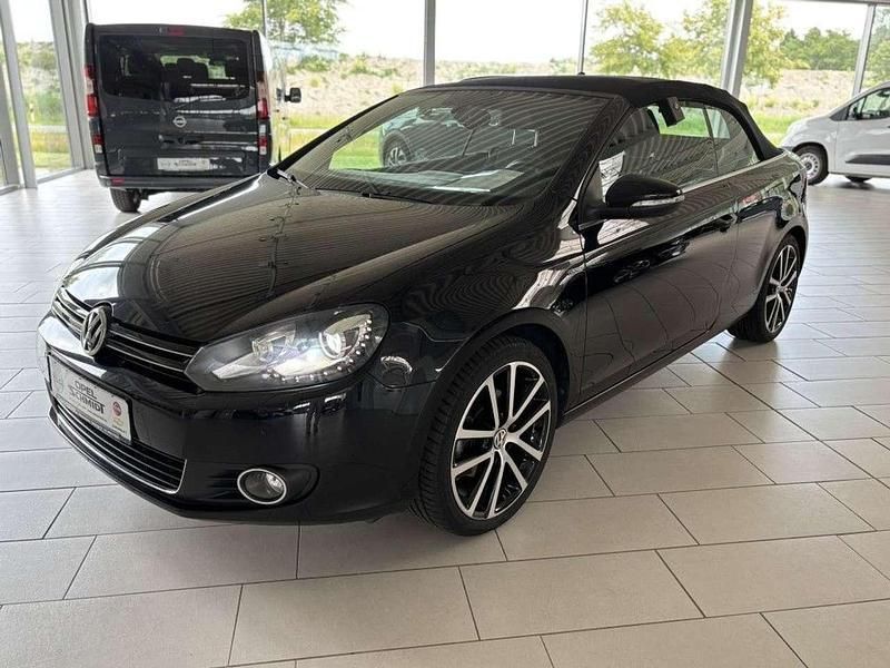 Schwarz Gebraucht 2015 VW Golf Cabriolet Cabrio | 13.990 € (Fairer Preis) - Bild 1/3