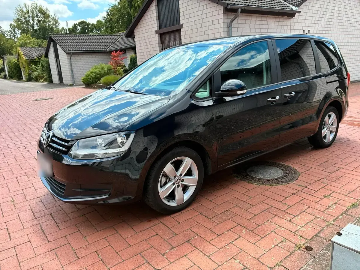 Gebraucht VW Sharan 150 PS (110 kW) 2011 Schwarz Van / Kleinbus