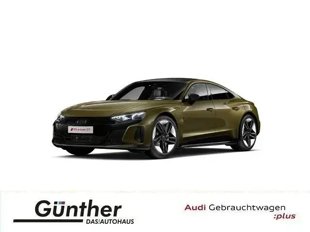 Gebraucht Audi RS e-tron GT Ambiente 439 kW (598 PS) 2021 Taktikgrün metallic Limousine