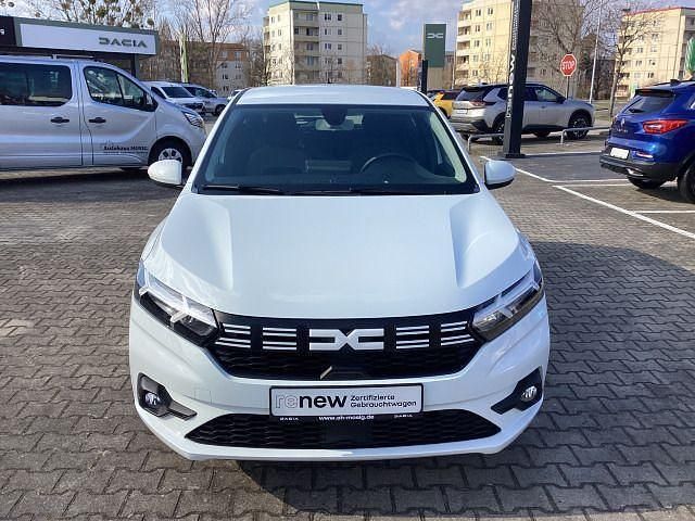 Gebraucht Dacia Sandero Expression 91 PS (66 kW) 2024 Weiß schwarz Kleinwagen