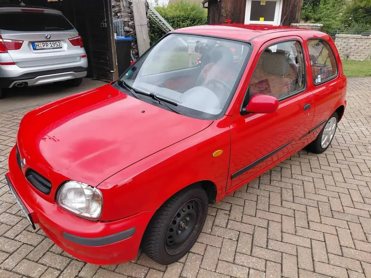Gebraucht Nissan Micra 54 PS (39 kW) 1999 Rot Kleinwagen